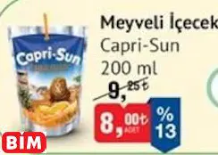 CAPRİ-SUN MEYVELİ İÇECEK